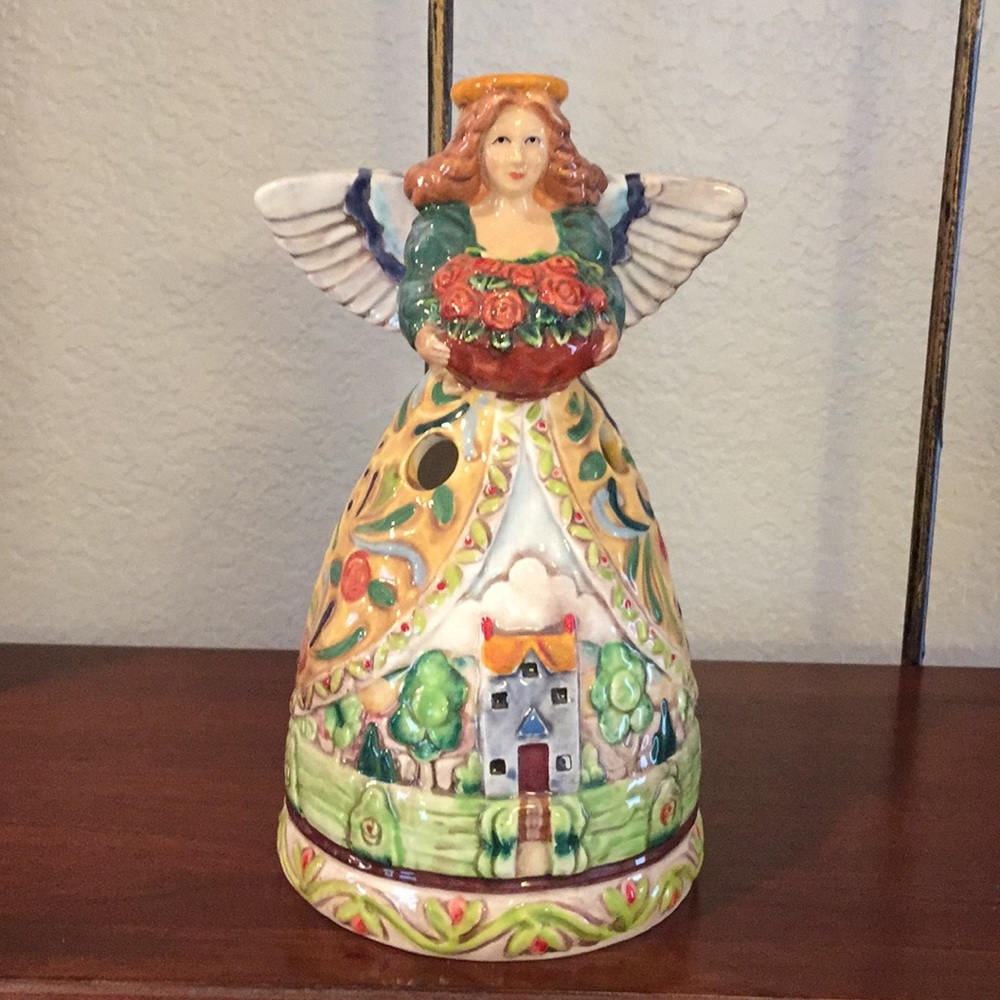Jim Shore Angels Four Seasons Votive Holder